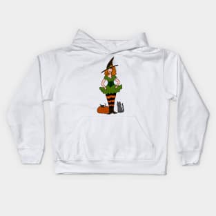 Halloween Witch Kids Hoodie